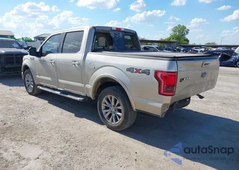 2017 Ford F-150 Lariat из США, поврежденный, VIN 1FTEW1EP9HKD58309